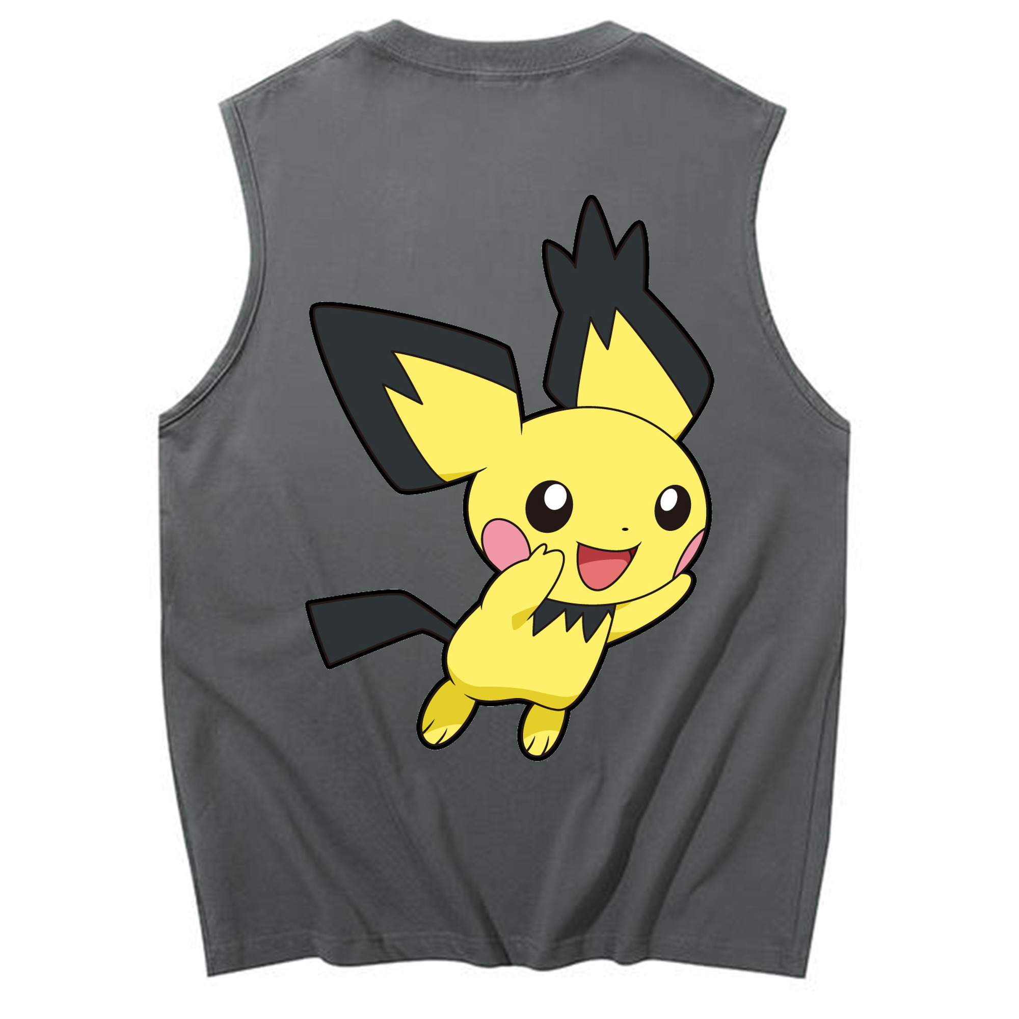 （画像用） ポケットモンスター Pokémon コットン100％タンクトップ（背面プリント）